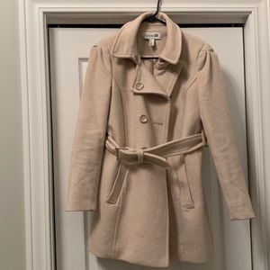 Tan pea coat
